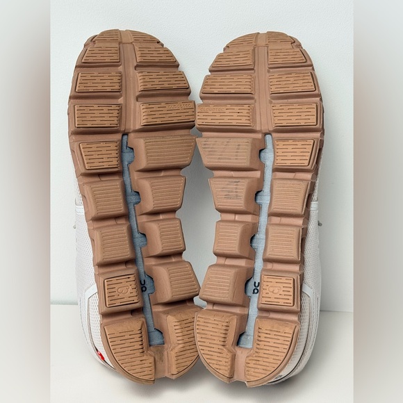 On Cloud 5 Shoes Women's Size 9.5 Sand/Rosebrown Sneakers Athleisure Running - Picture 8 of 9